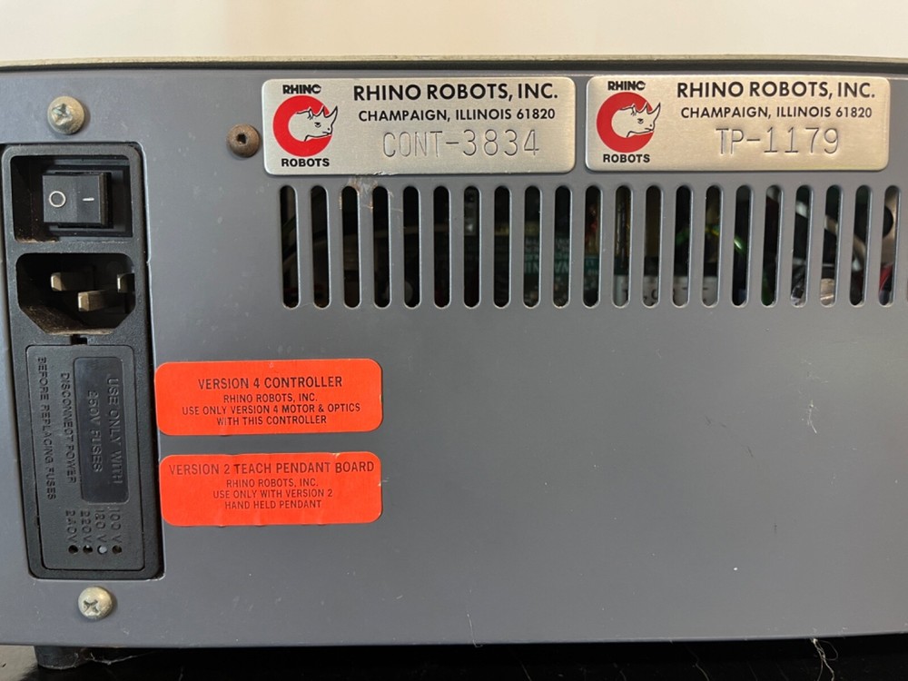 RHINO XR-series Experimental Robot with Mark III Controller & Pendant