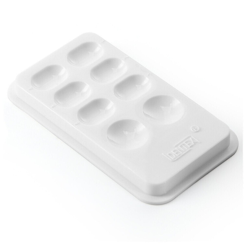 Dental 8Hole Light Storage Veneer Patch Storage Box Case Teeth Shading Light