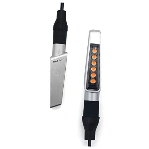 Mini Led Turn Signal Lights () Sequential Sliver-2pcs