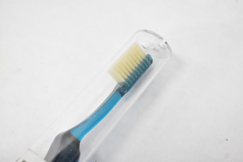Acca Kappa Toothbrush Medium Hardness Blue Nylon Filament Medium Size Set
