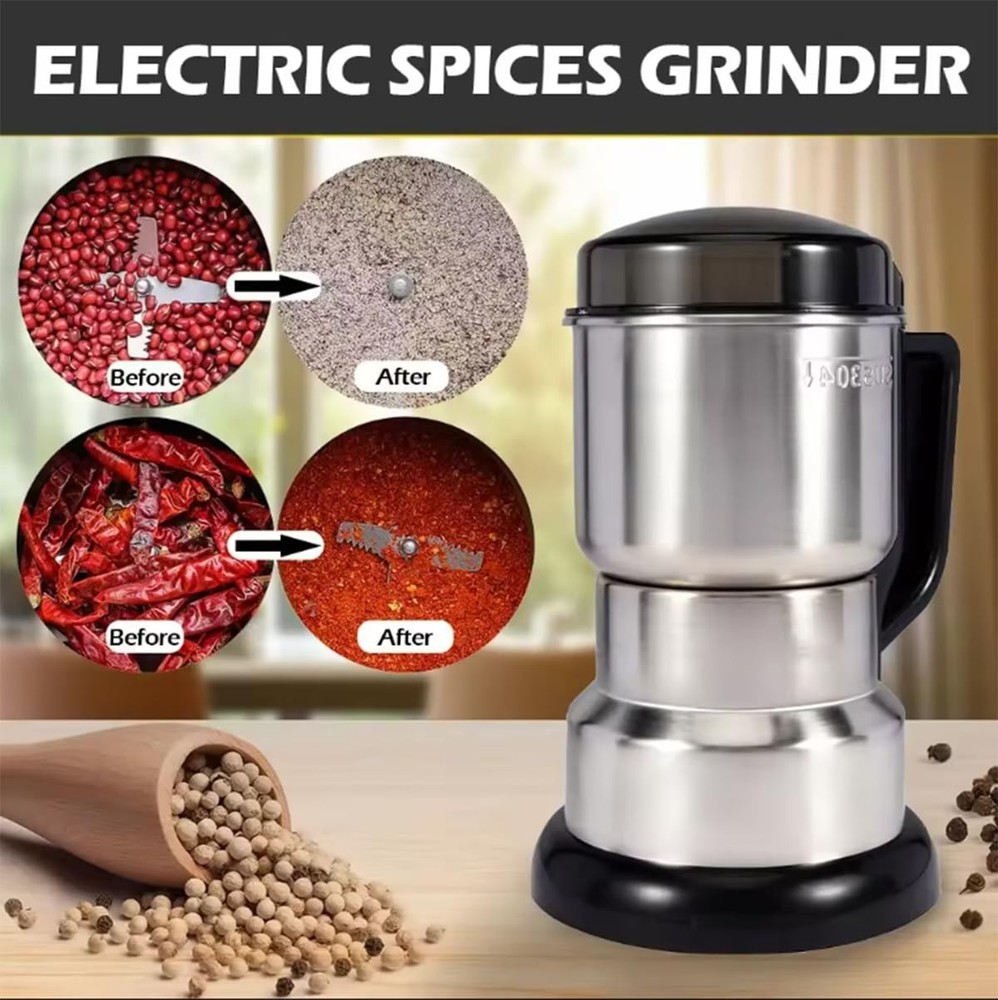 Coffee Grinder, Grain mills, Spice Grinder , Household Small Grinding Machine...