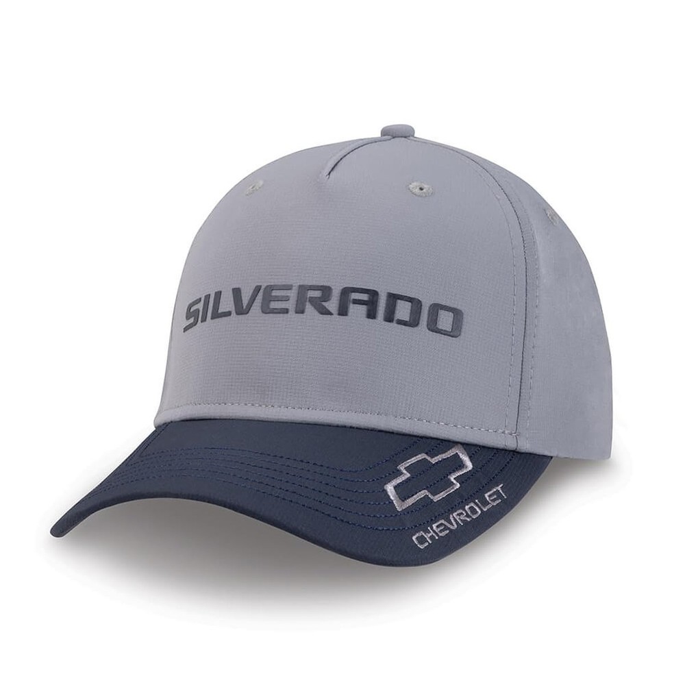 Chevy Silverado Microfiber Snapback Hat - Officially Licensed Chevrolet Cap
