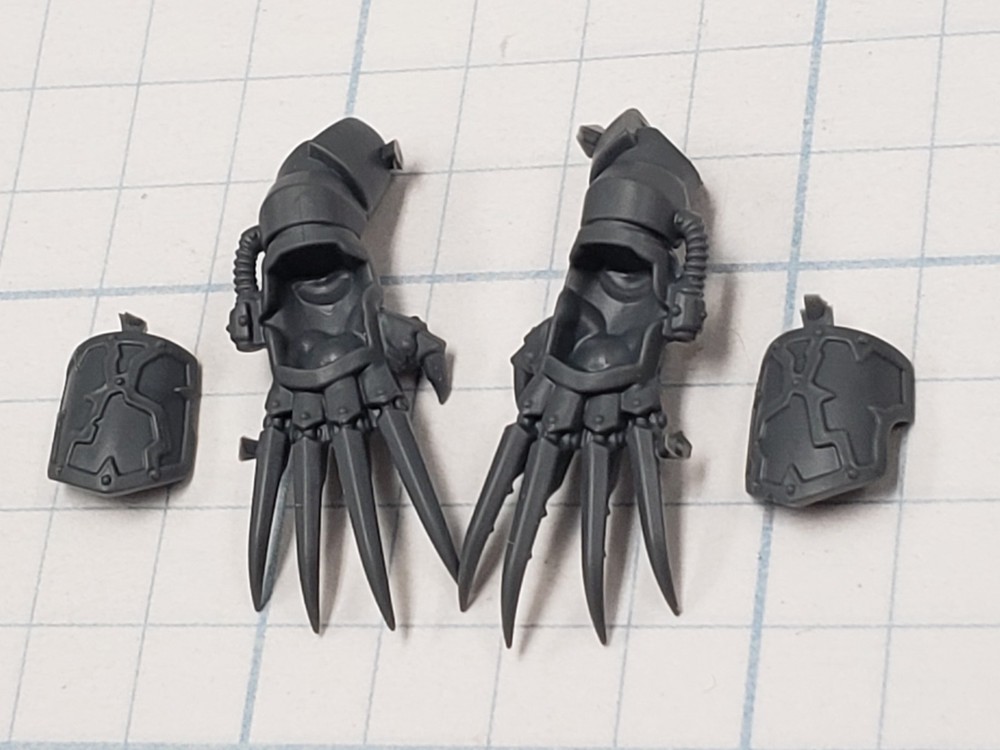 40k Chaos Space Marines Bits Murderwing Raptor Kill Team Lightning Claws #39