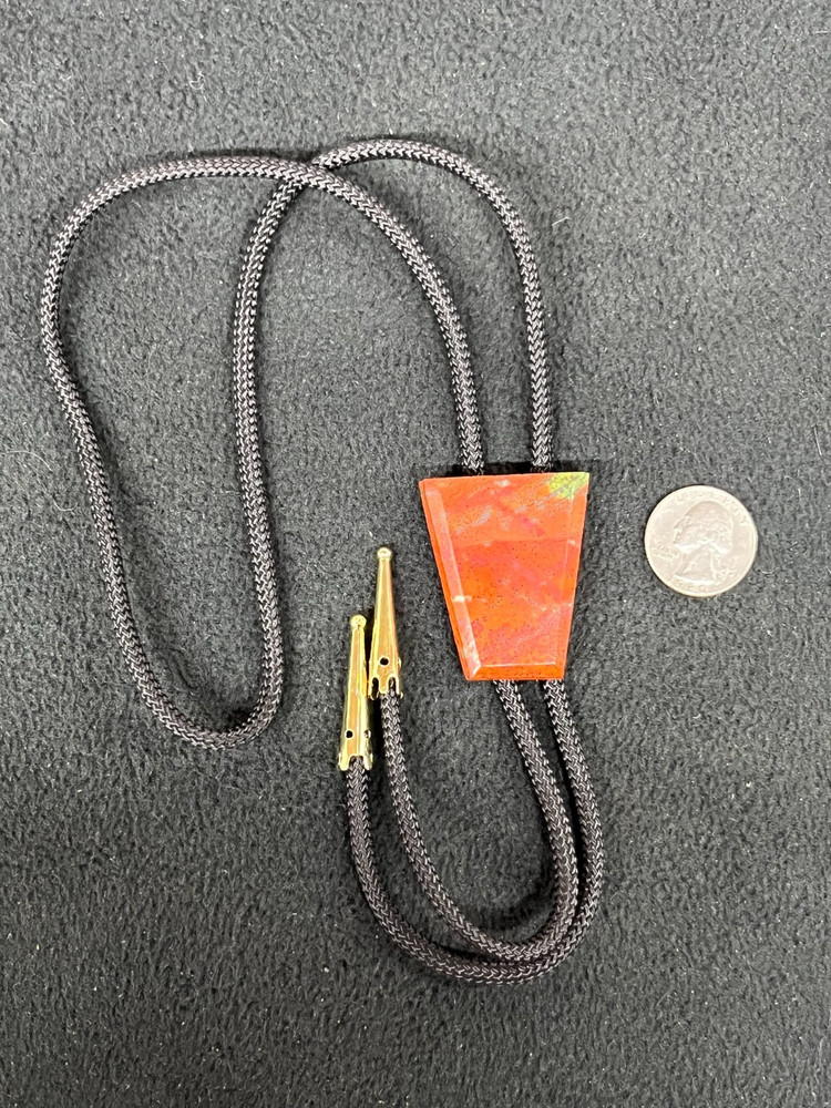 Sonora Sunrise Jasper Western Bolo Tie