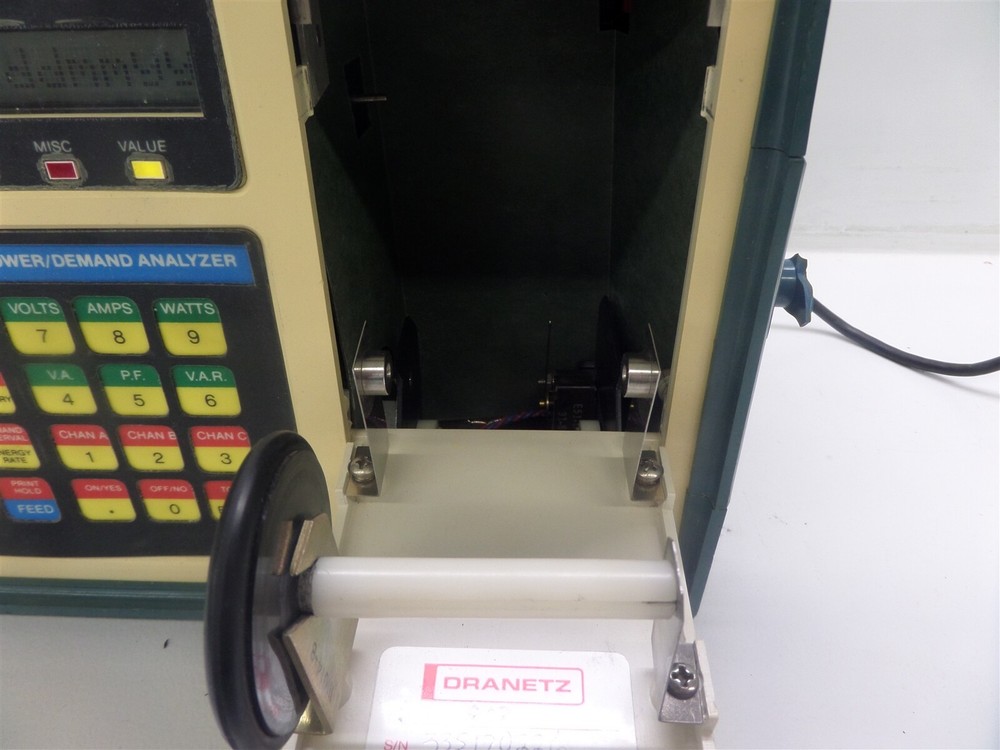 Dranetz Series 808 Electric Power/Demand Analyzer