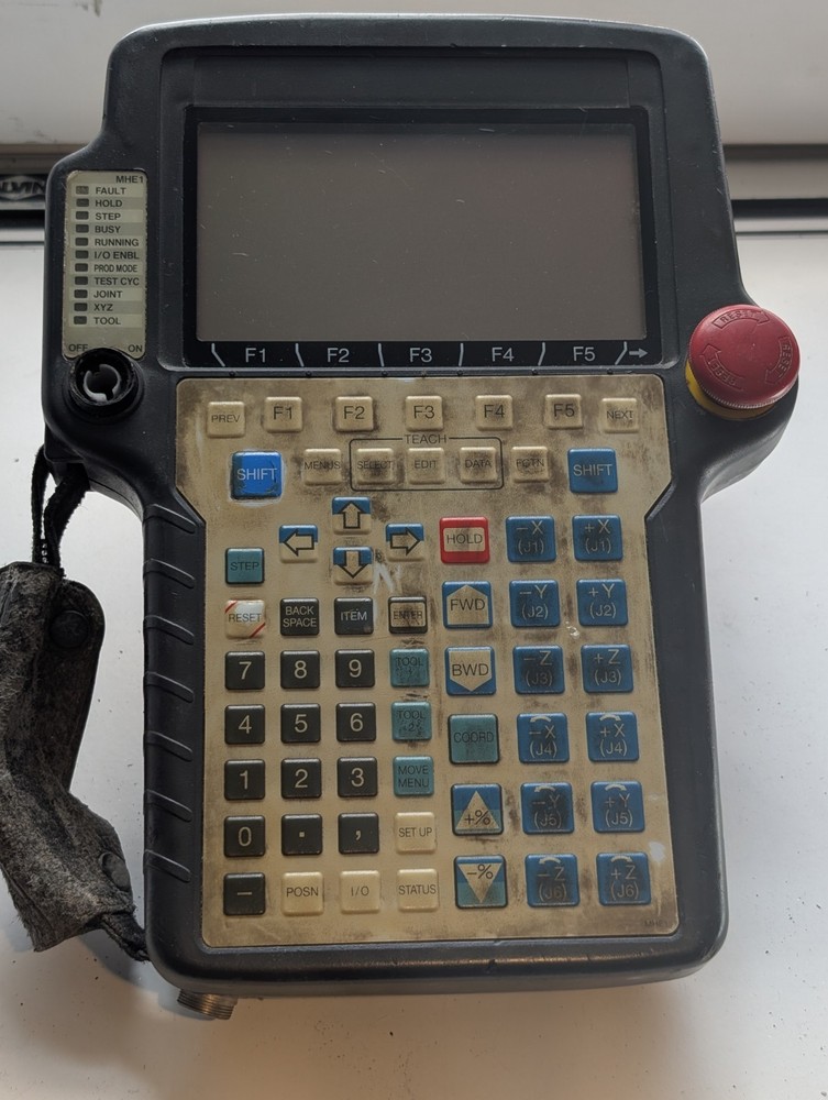 FANUC ROBOTICS A05B-2301-C302 TEACH Pendant ,WORKING,MODE on/off Switch Missing