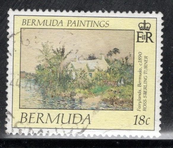 BRITISH BERMUDA  STAMPS  USED LOT 619CF