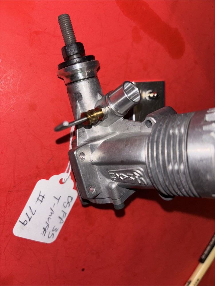 OS 35 FP C/L ENGINE WITH T-MUFFLER NICE #779