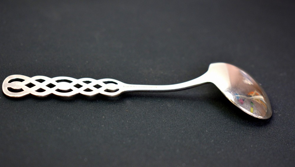 Norway Celt David Andersen Serving Spoon 830S Silver Ringebu Berry