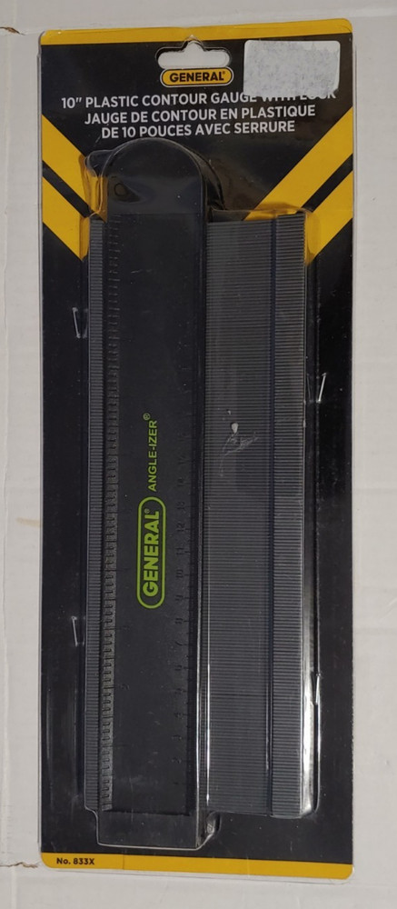 General Tools™ 10" Contour Gauge with Lock 833X