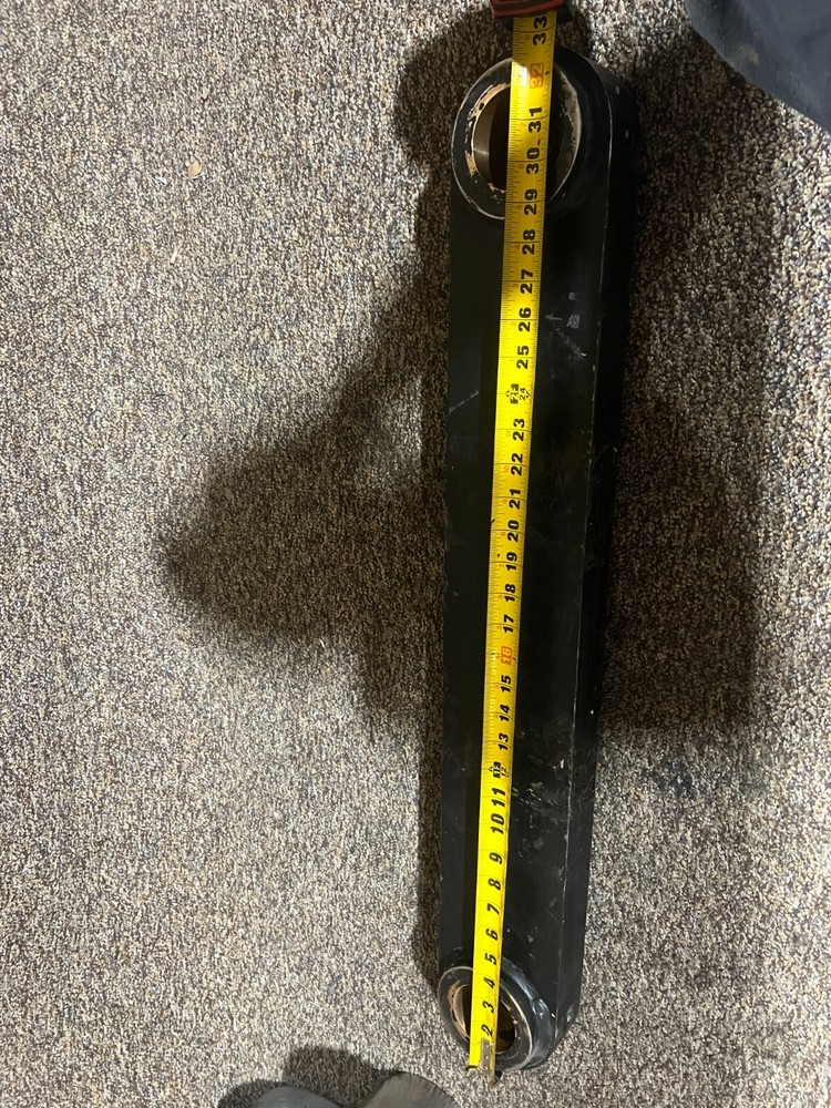 Control arm 32 inches Length 5" Width, Black, Steel