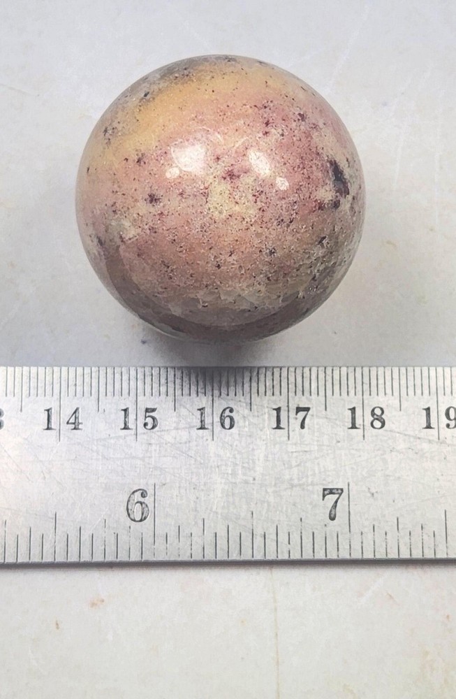 Fluorescent Calcite Sphere from CA 38mm 6187