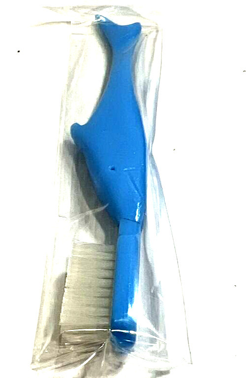 Blue Kids Fun Tooth Brushes Fish (5-Pack)