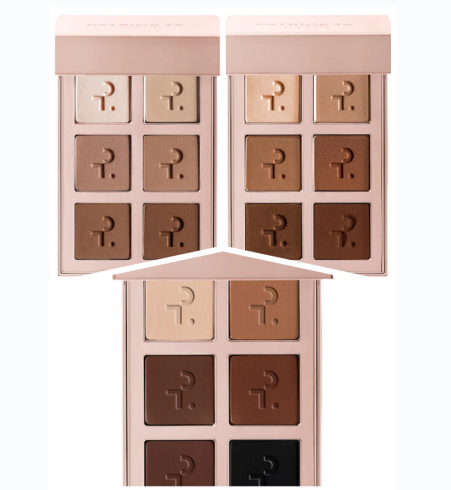 NIB Authentic PATRICK TA  Major Dimension Essential Artistry  Eyeshadow Palette