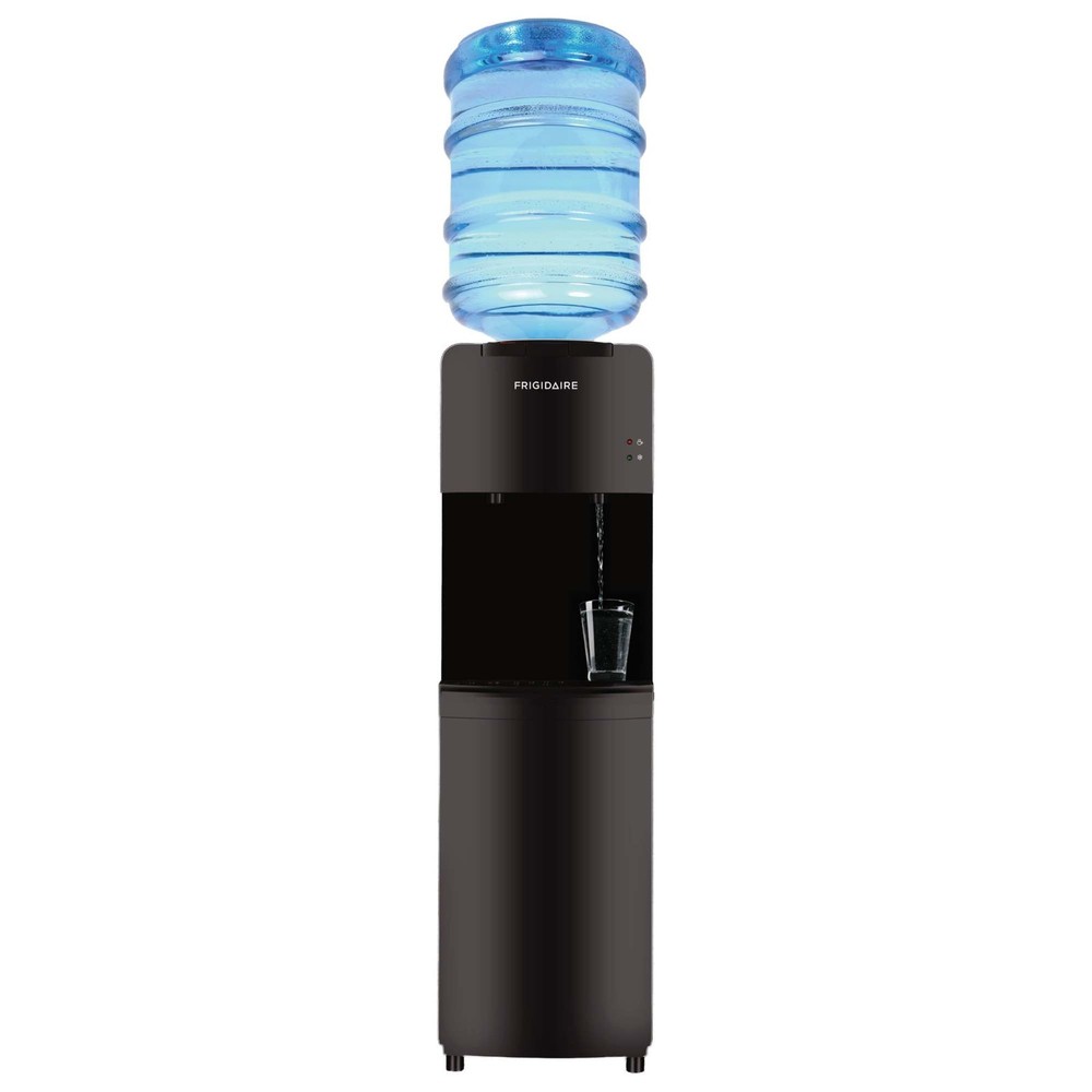 Frigidaire, Hot/Cold Water Cooler, Top Load, Black