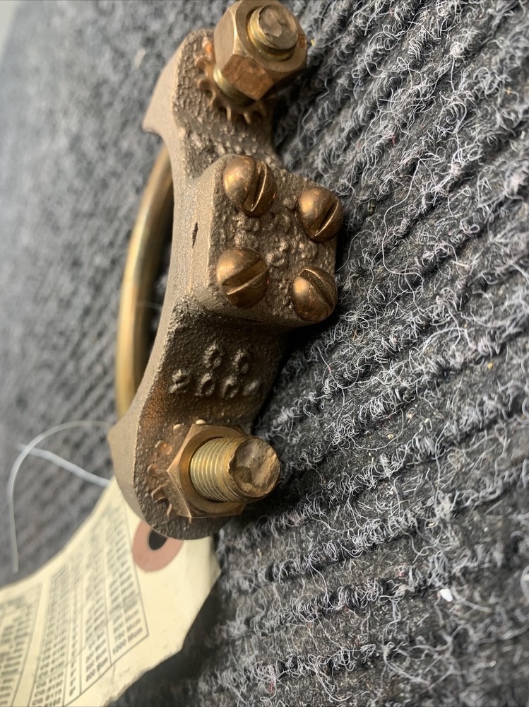 Box of 10 O-Z/GEDNEY #CG-2004 Ground Clamp, Cable Parallel or 90-Deg to Pipe, 2"