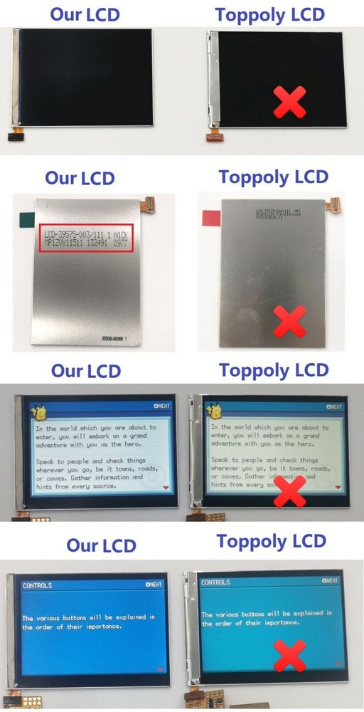 Multi Screen GBA V2 IPS Backlight LCD Backlit Mod For Game Boy Advance No Solder