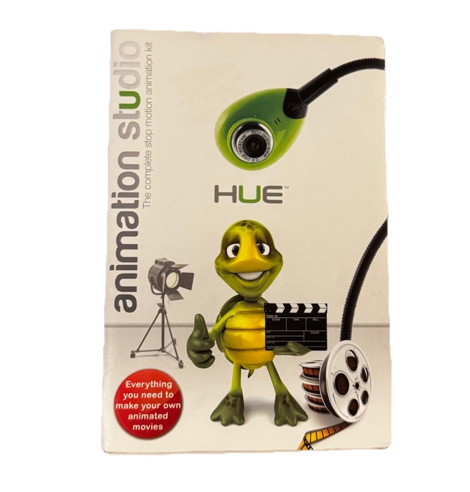 HUE HD USB Camera, Cable, Hue Code - White Stop Motion Hardware NO SOFTWARE DISC