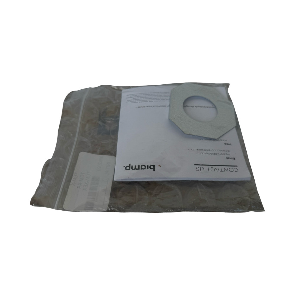 Biamp TCM-XEX Low Profile Ceiling Microphone White