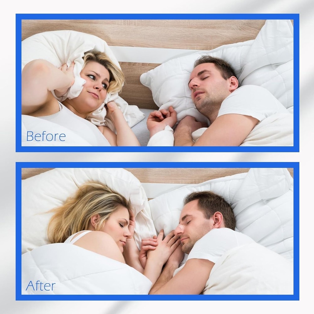 Invisible & Transparent Nasal Strips – 50 Soft & Comfortable Breathable Strips