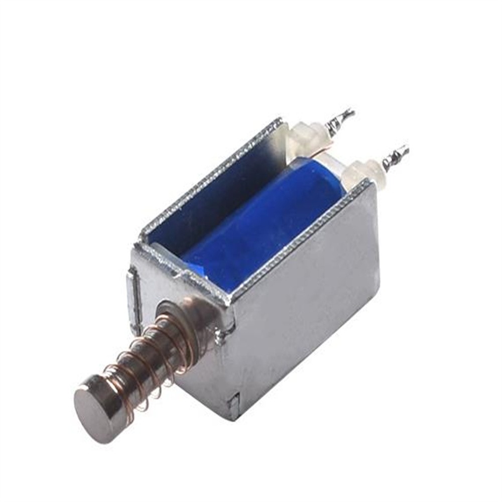 DC 6V 2A 5mm Electromagnetic Solenoid Lock Pull Type for Electric Door Lock