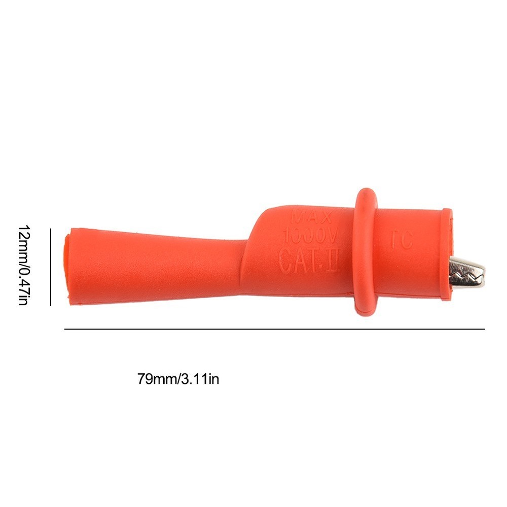 Accessories Clamp Measuring Tools 1Pair Antiskid For Multi-Meter Tester