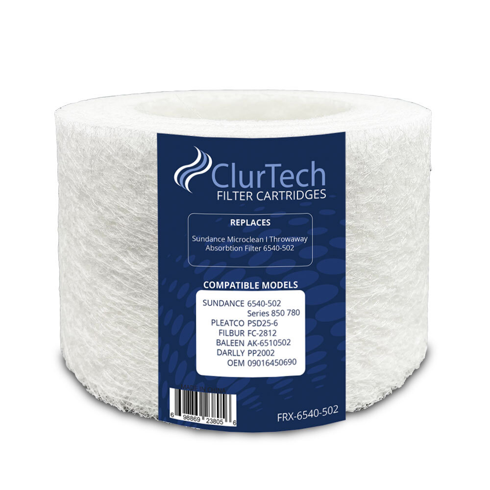 ClurTech Disposable Filter Element for Sundance Filter repl 6540-502 and others