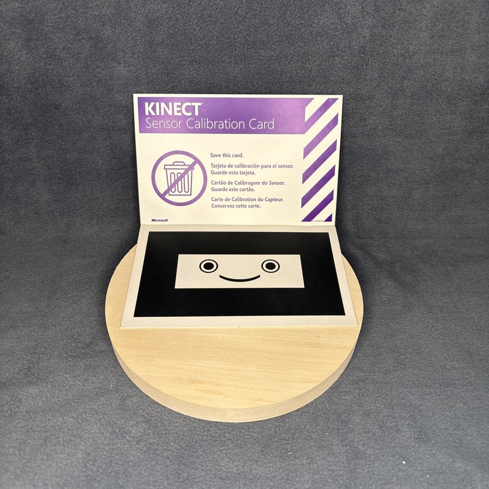 Xbox 360 KINECT - KINECT Calibration Card - ONE CARD