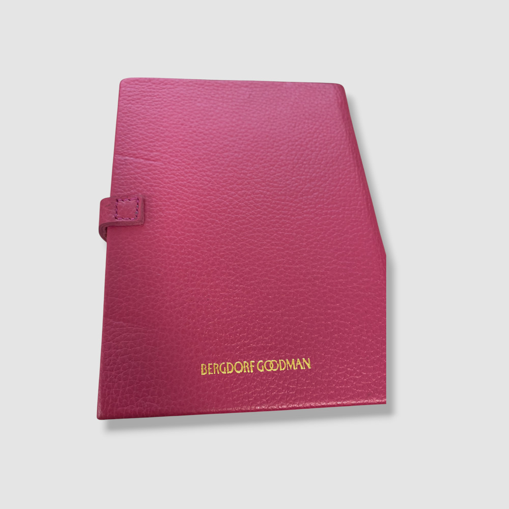 Graphic Image x Bergdorf Goodman Pink Leather Diary