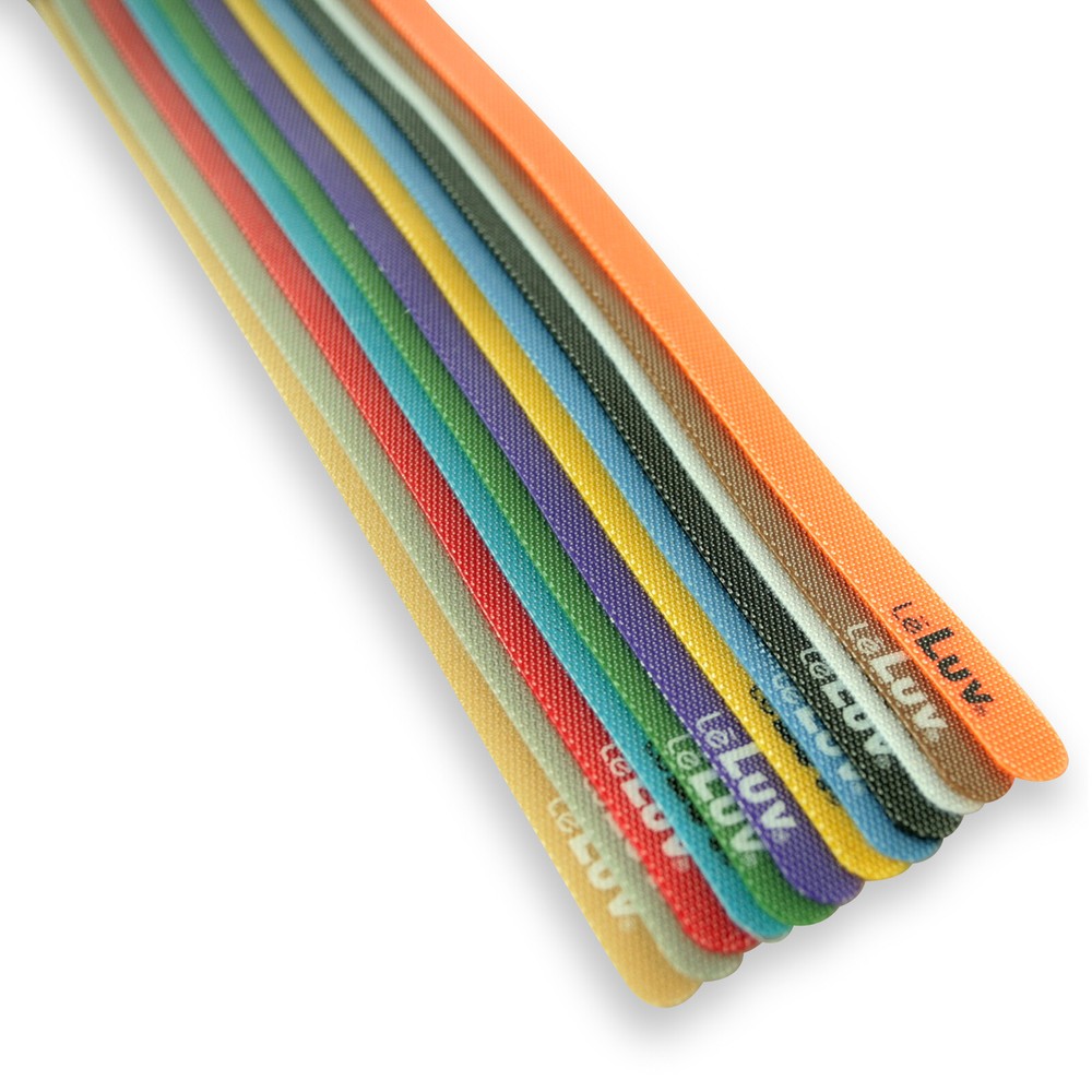 LeLuv Constriction Ring Strap Hook and Loop 12 Pack