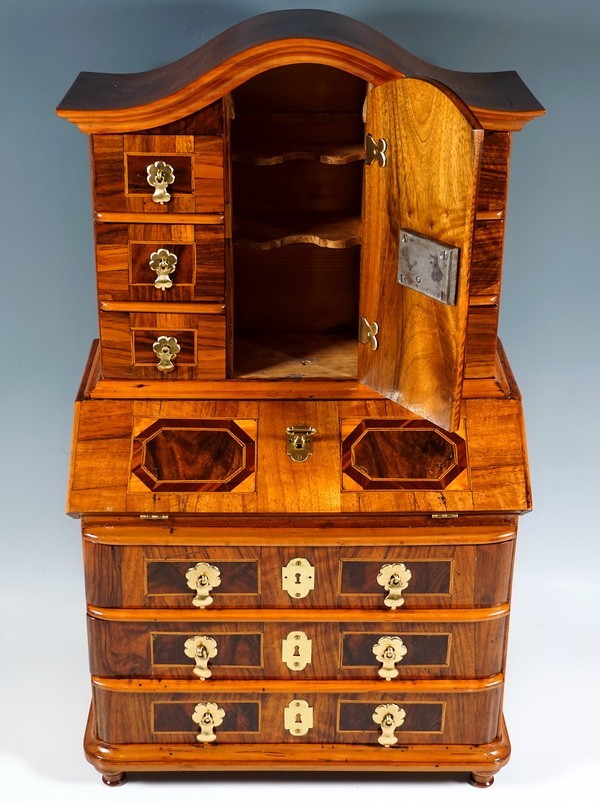 Baroque Model Tabernacle Secretary Fine Marketer Tabernacle Chest Ca. 1760