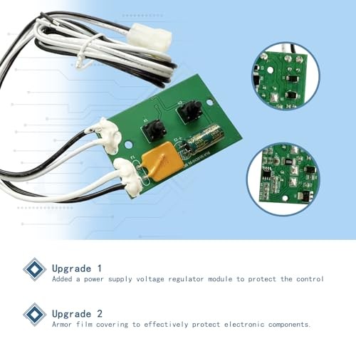 Replacement PCB & Switch Assembly Compatible with MaxxAir MaxxFan Deluxe RV