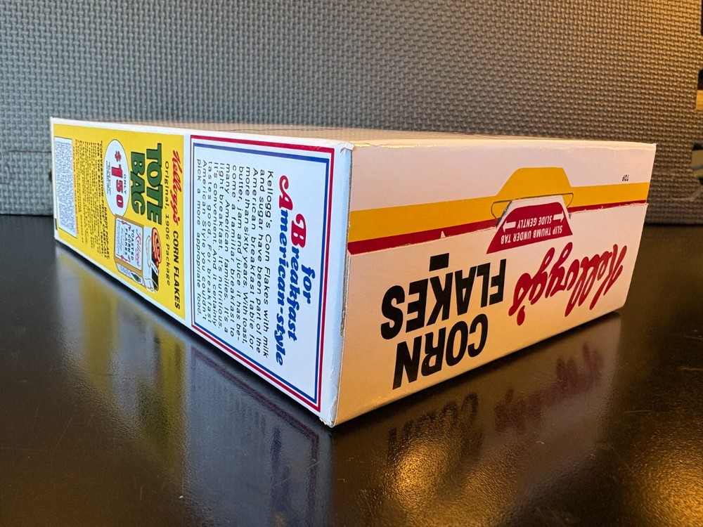 1971 Kellogg's Corn Flakes - Empty custom design display box