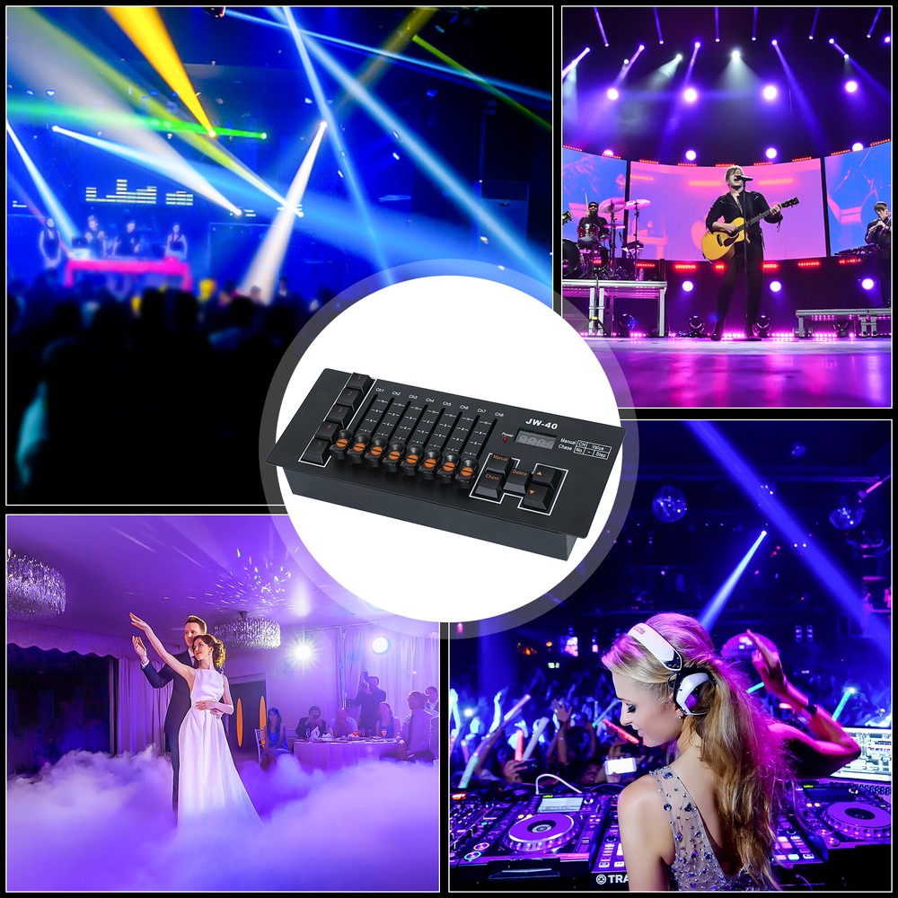 DMX 40 Channels Mini Operator Console Control For Stage Lighting DJ Party