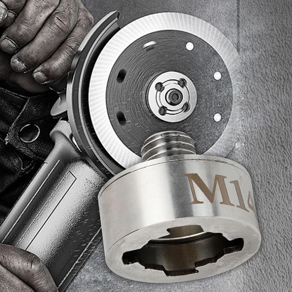 X Angle Grinder Lock Adapter, Grinder Adapter, M14 Thread for Drum Wheel,
