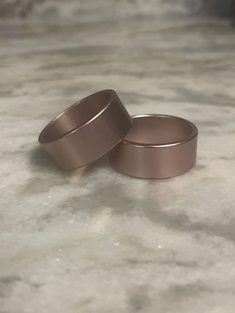 duck call bands 10 Pack Anodized Aluminum Champagne