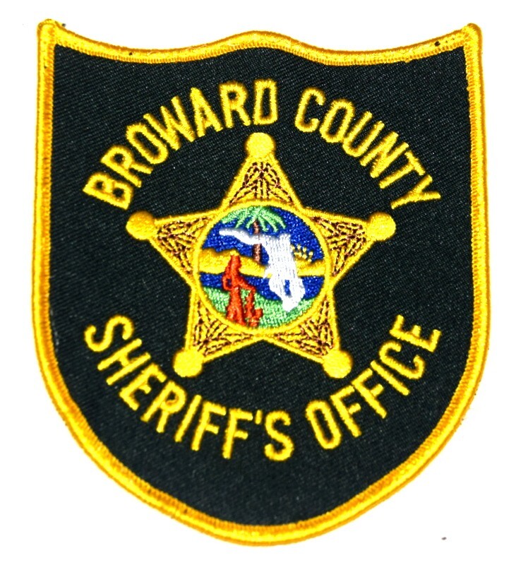 BROWARD COUNTY – SHERIFFS OFFICE - FLORIDA FL Sheriff Police Patch USED