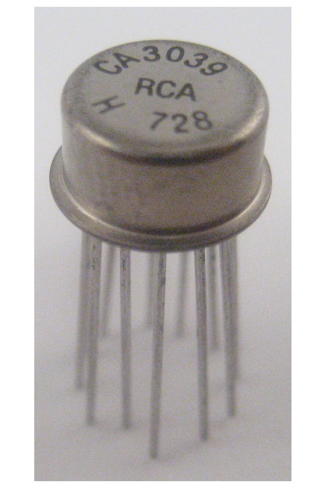 RCA CA3039 Ultra-Fast Low-Capacitance Diode Array IC: New Old Stock