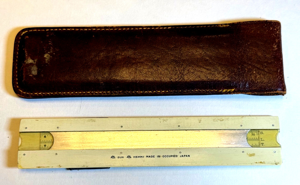 Post 1444K Slide Rule — Made in Occupied Japan