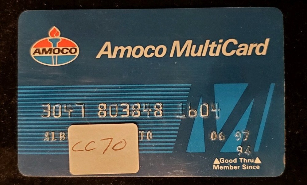 AMOCO MultiCard Credit Card cc70