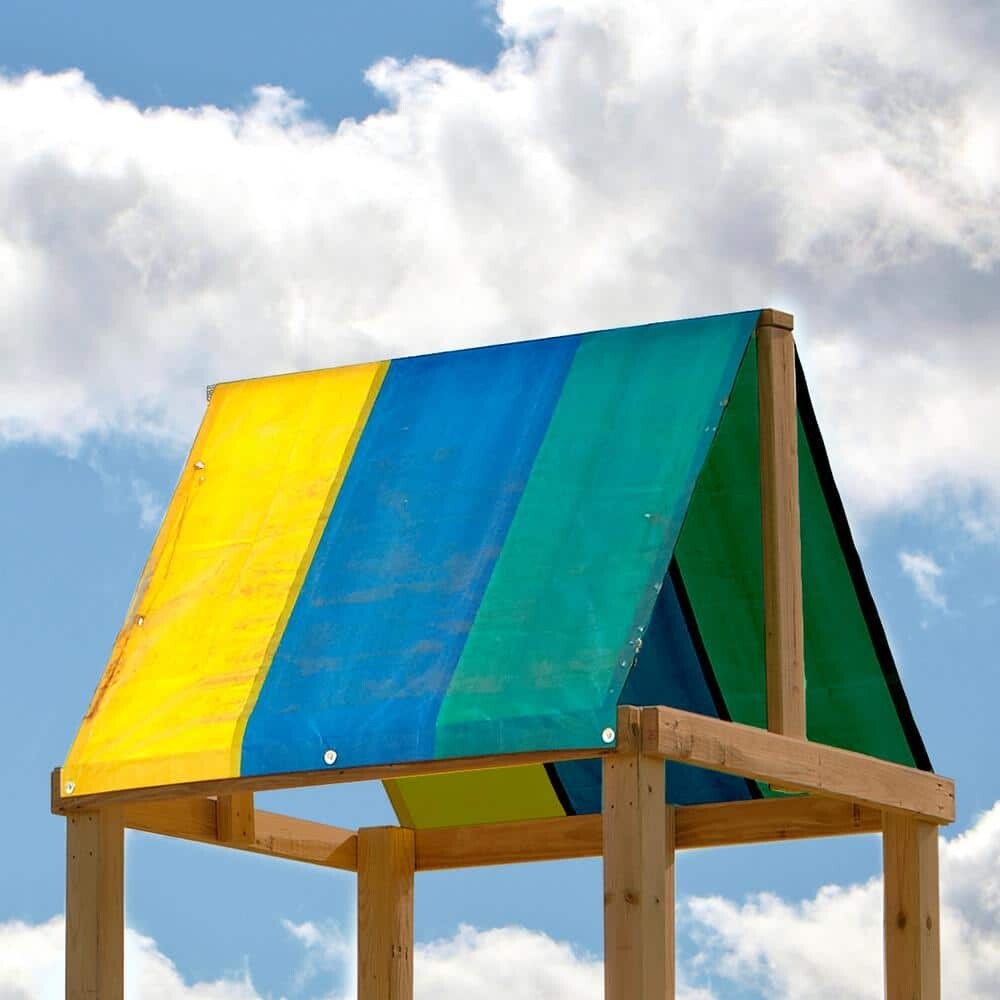 multi-color canopy kit | tarp replacement swing set playground playset slide sun