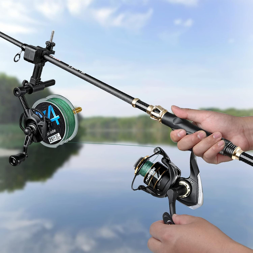 PLUSINNO Fishing Line Spooler with Unwinding Function, Versatile Spooling