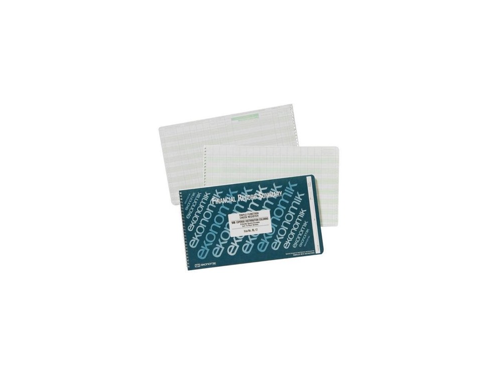 Ekonomik Wirebound Check Register