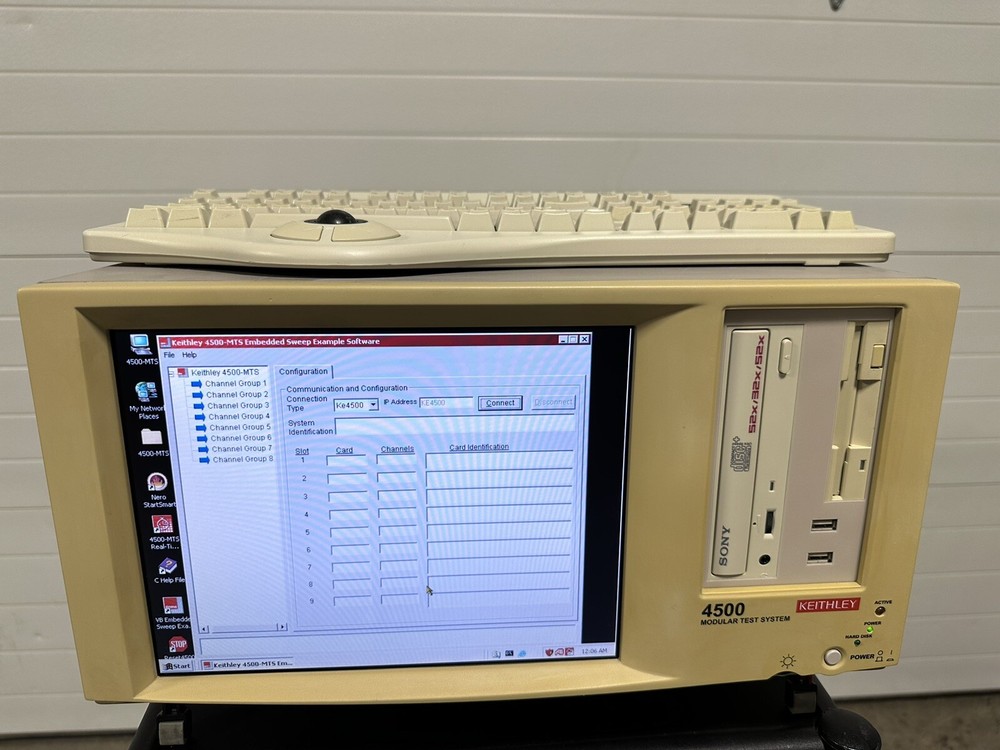 Keithley 4500 Modular Test System w/ Software Installed