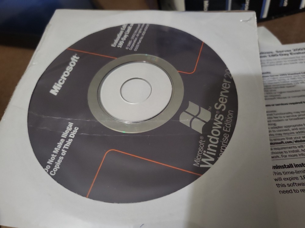 Microsoft Windows server 2003 Training Kit Microsoft Corporation Vtg books cds