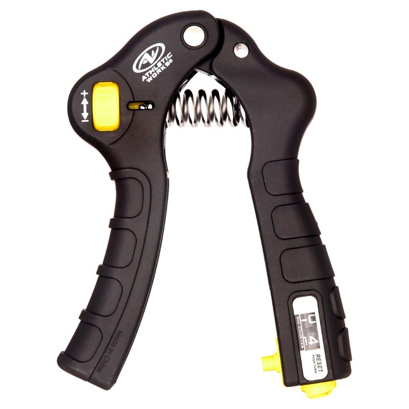Athletic Work Adjustable Hand Grip Exerciser,Wrist and Forearm Strength,One Size