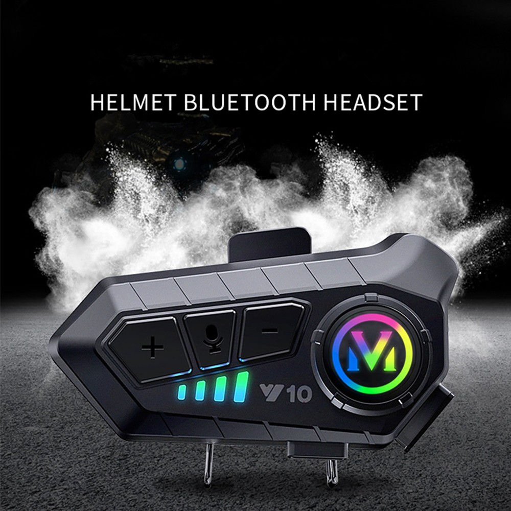 HiFi Bluetooth 5.3 Voice Control Wireless Headphone Motorcycle Helmet Headset