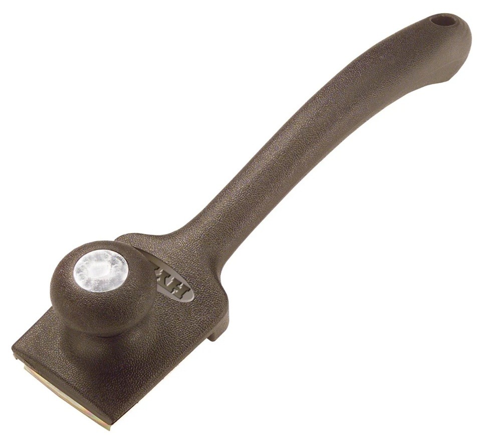 Hyde 10540 Black & Silver 4-Edge 2-1/2" 64mm Lifetime Pull Paint Scraper