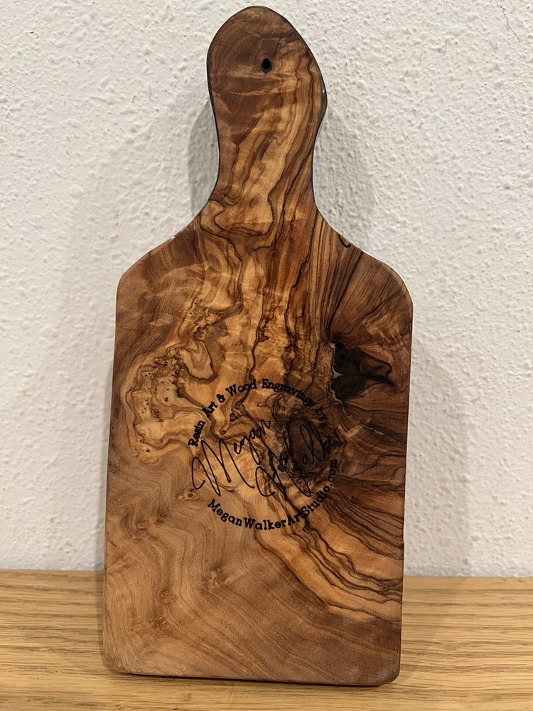 Ocean Epoxy Charcuterie Board 9x4