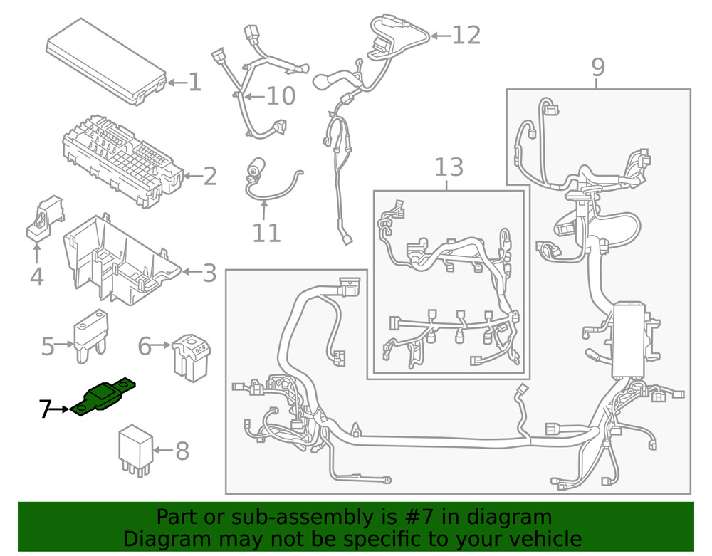 Genuine Ford Multi-Purpose Fuse CV6Z-14526-CA